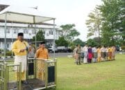 H. Robby Pimpin Upacara Hardiknas