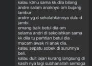 Bikin Mewek, Seorang Netizen Bongkar Sifat Asli Dilla Hich