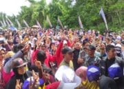 Sambangi Kampung Halaman, Dukungan Untuk Dilla-MT Menggema Di Kuala Jambi