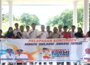 Sekda Sapril Lepas Atlet Kormi Tanjab Timur