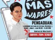 Lapor Mas Wapres, Ini Nomor Akun WA Resminya
