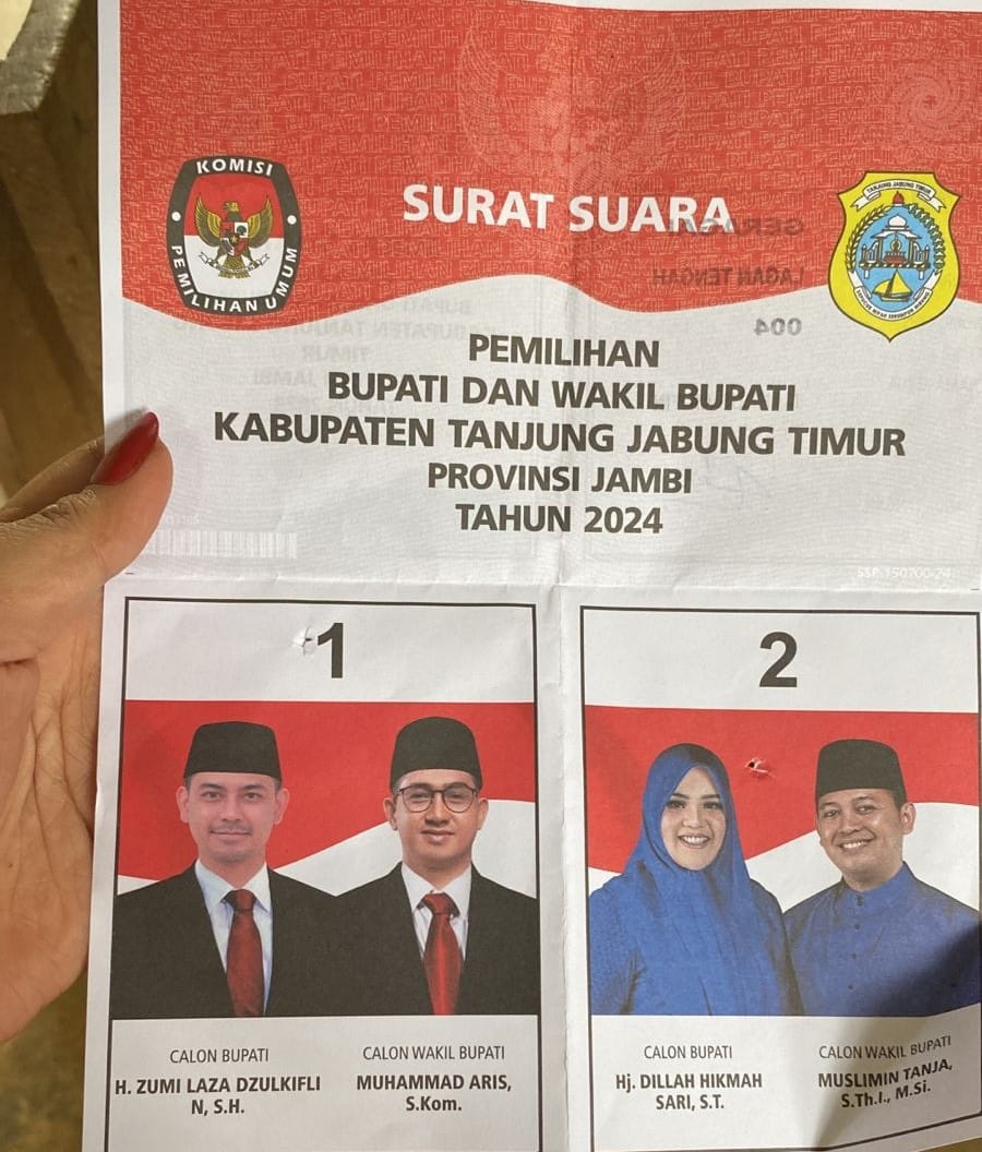 Surat Suara yang sempat viral