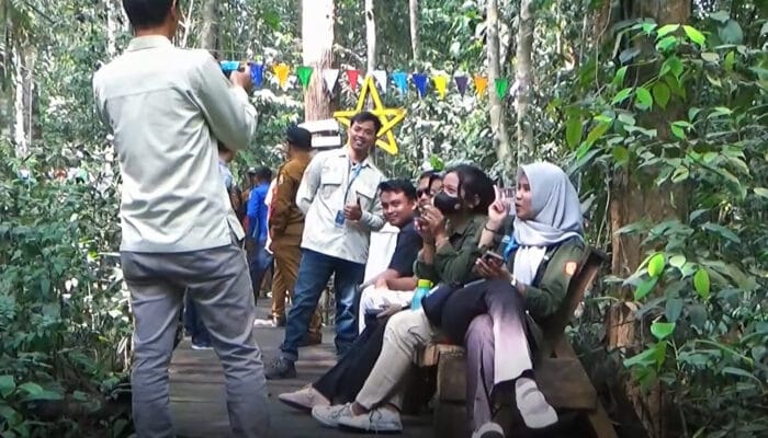 Ekowisata Meranti Rawa, HLG Yang Disulap Jadi Objek Wisata