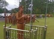 Hari Pertama Ngantor, Wabup Muslimin Pimpin Apel dan Rakor