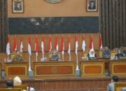 DPRD Gelar Paripurna Jawaban Eksekutif Atas Pandangan Umum Fraksi Tentang LKPJ Bupati 2024