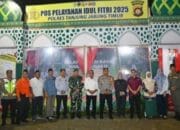 Ketua DPRD Tanjab Timur Sambangi Pos Pelayanan di Malam Takbiran