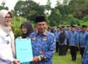 Pemkab Tanjab Timur Serahkan SK CPNS Dan PPPK