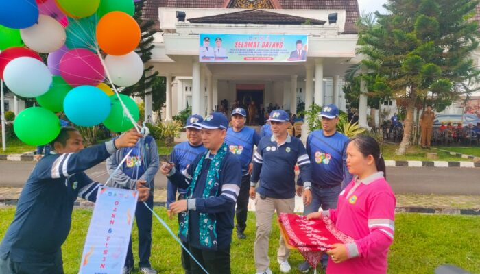 Wabup Buka O2SN dan FLS3N Tingkat Kabupaten Tanjab Timur