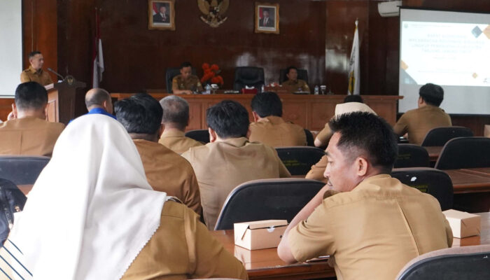 Wabup Pimpin Rakor Implementasi Reformasi Birokrasi dilingkup Pemkab Tanjabtim