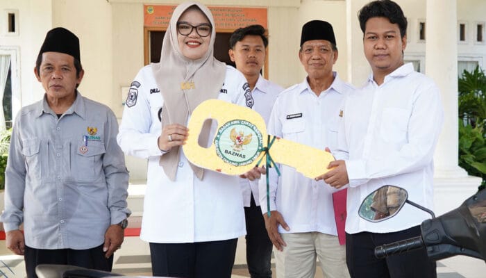 Pemkab Serahkan Bantuan Sepeda Motor Kepada Pelaku UMKM