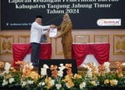 Kinerja Keuangan Baik, Tanjabtim Diganjar WTP Ke-8
