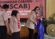 Dillah Hich Hadiri Muscab Kwarcab Pramuka Tanjab Timur