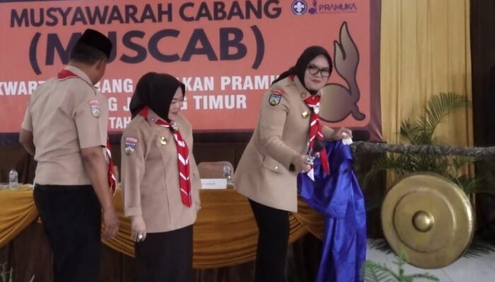 Dillah Hich Hadiri Muscab Kwarcab Pramuka Tanjab Timur