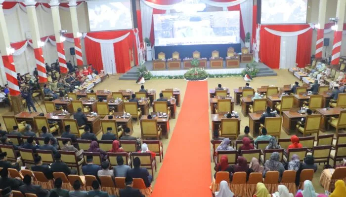 HUT RI Ke-80, DPRD Tanjabtim Gelar Paripurna Istimewa