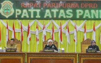 DPRD  Tanjabtim Gelar Paripurna Jawaban Eksekutif Atas Pandangan Umum Fraksi Terkait Pembahasan Lima Ranperda