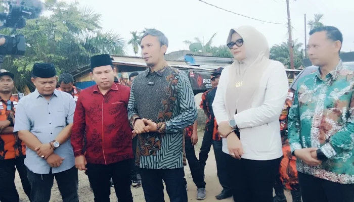 Dillah-Muslimin Dampingi Kunker Komisi V DPR RI di Tanjab Timur
