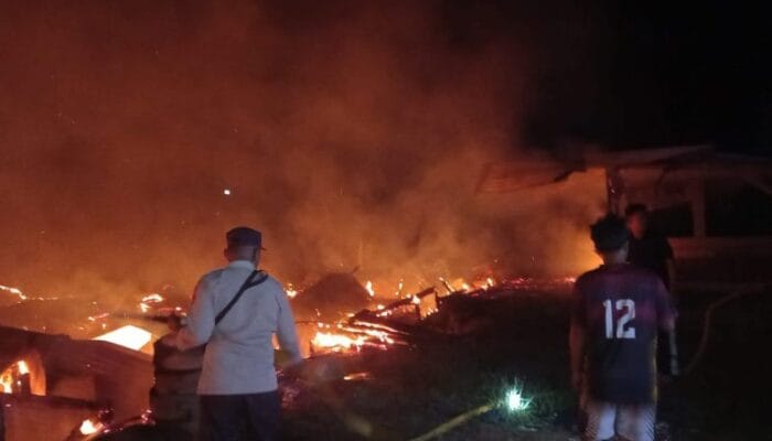 Kebakaran di Tanjab Timur, Seorang Lansia Meninggal Dunia
